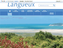 Tablet Screenshot of langueux.fr